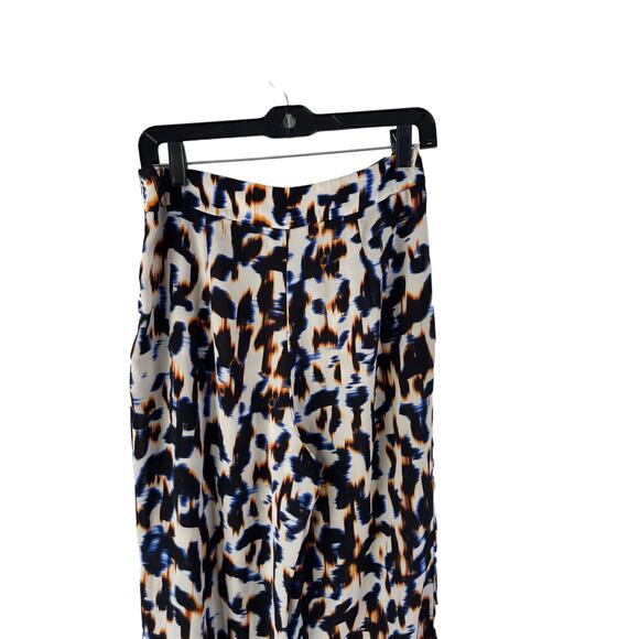Wayfe Women's‎ Size Large Tall Printed Flowy Wide Leg High Rise Pants - Picture 3 of 9